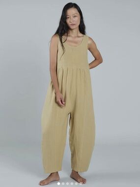 Ilana Kohn Heanna Jumpsuit - Biscuit Tan